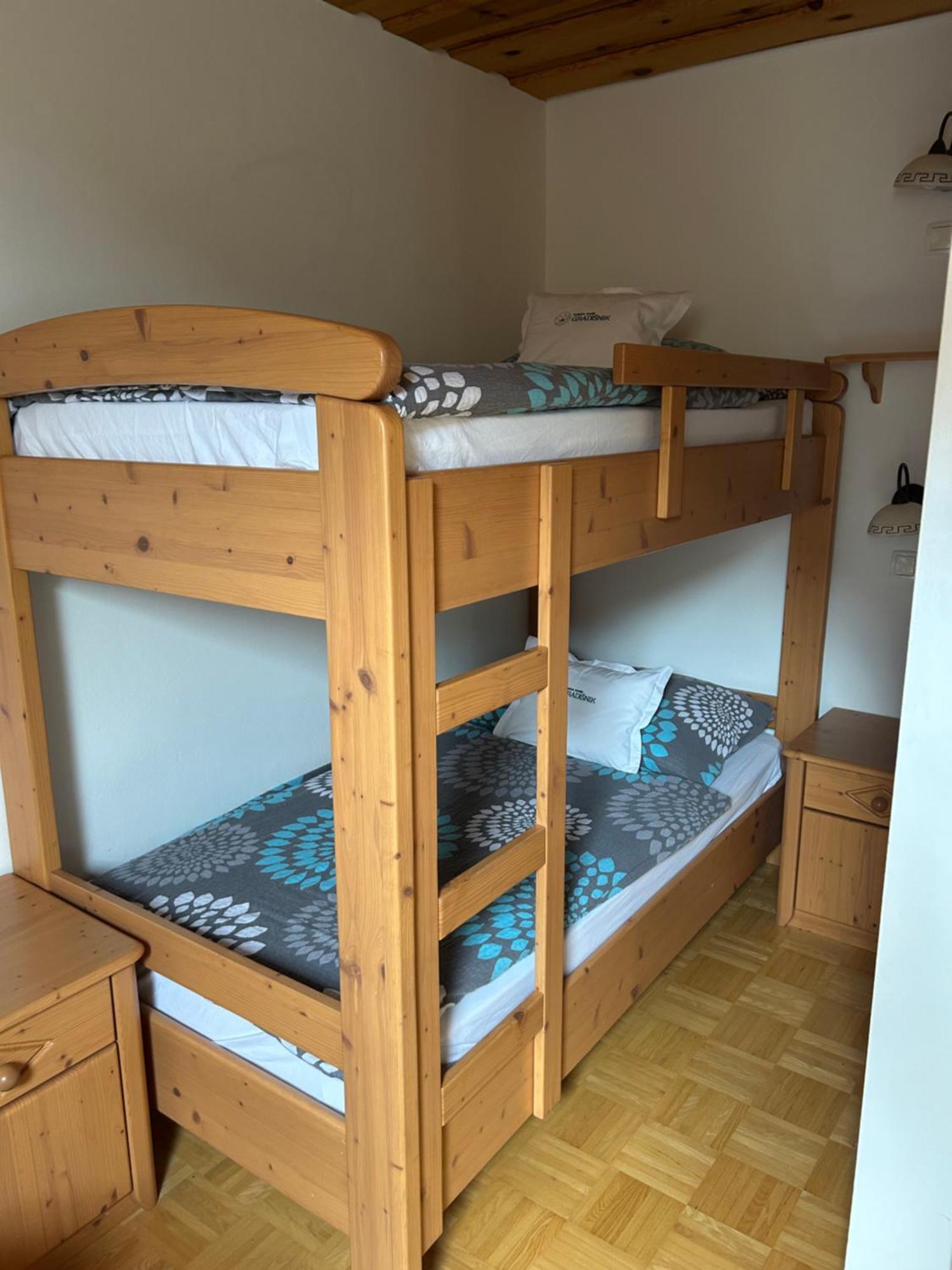 Apartamento Tourist Farm Gradisnik Solčava Exterior foto